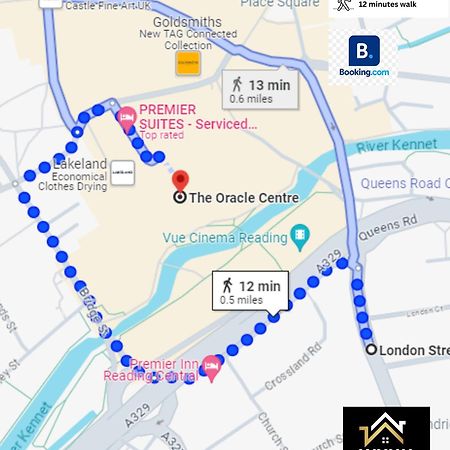 Modern, City Centre -2 Bedroom Apartments Reading Luaran gambar
