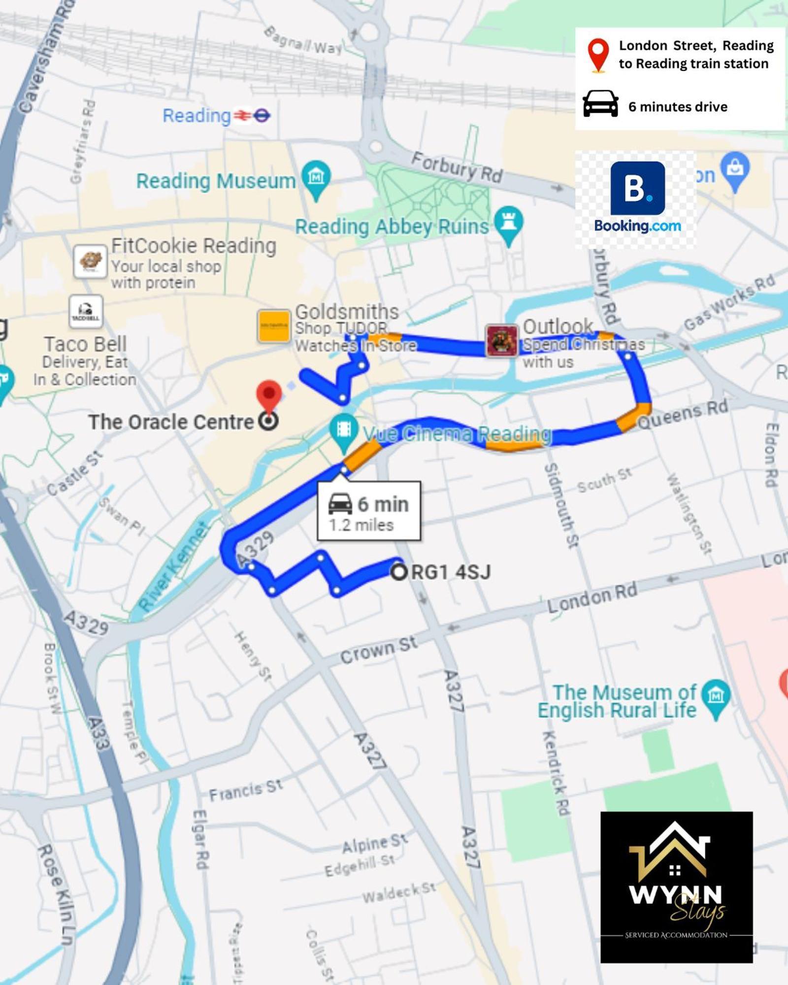 Modern, City Centre -2 Bedroom Apartments Reading Luaran gambar
